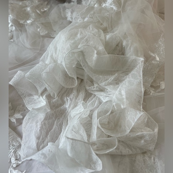 Everlasting Affection White Lace Mermaid Maxi Dress - Picture 8 of 10